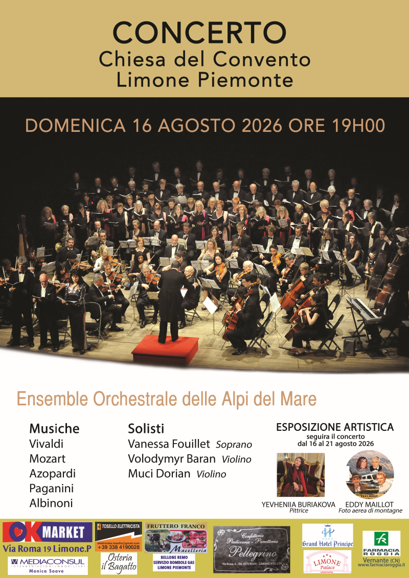 Affiche du concert